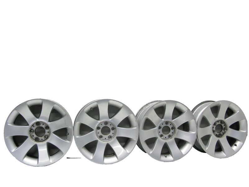 02-08 BMW 745i 750i 760i Li OEM 18" 7 SPOKE WHEEL RIM SET 18X8 24mm OFFSET