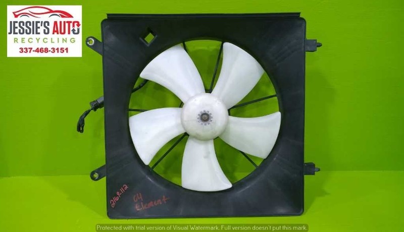 03 04 05 06 07 08 ELEMENT EX 2.4L AT RADIATOR COOLANT FAN OEM 2169-112
