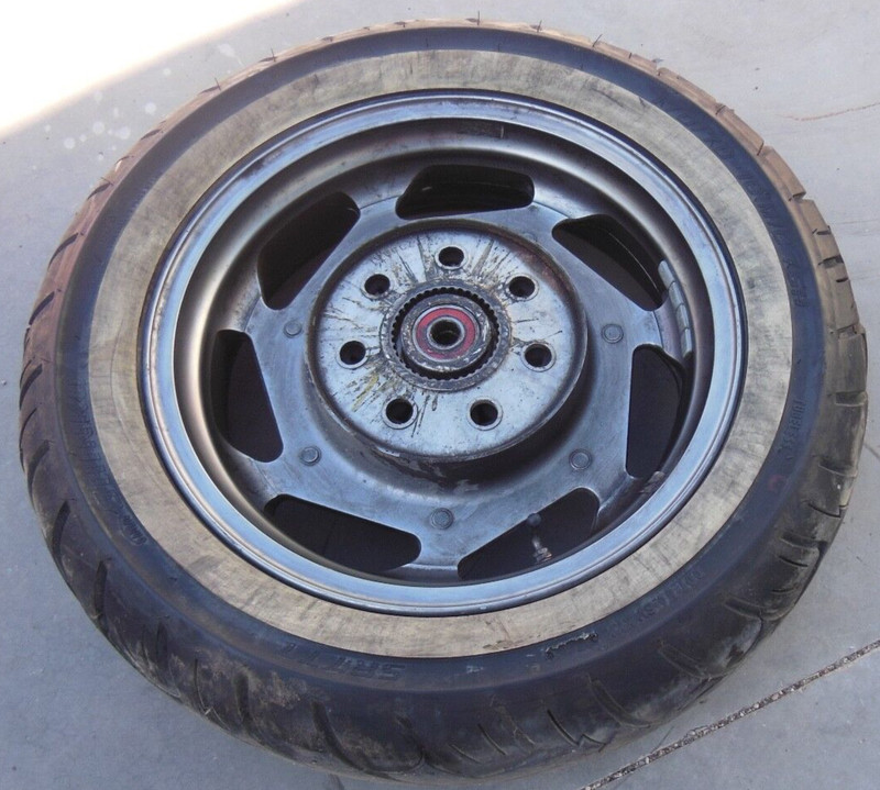 2006 Kawasaki Vulcan VN1600 VN 1600 G Rear Back Wheel Rim Tire 16" 170/70-16 #44