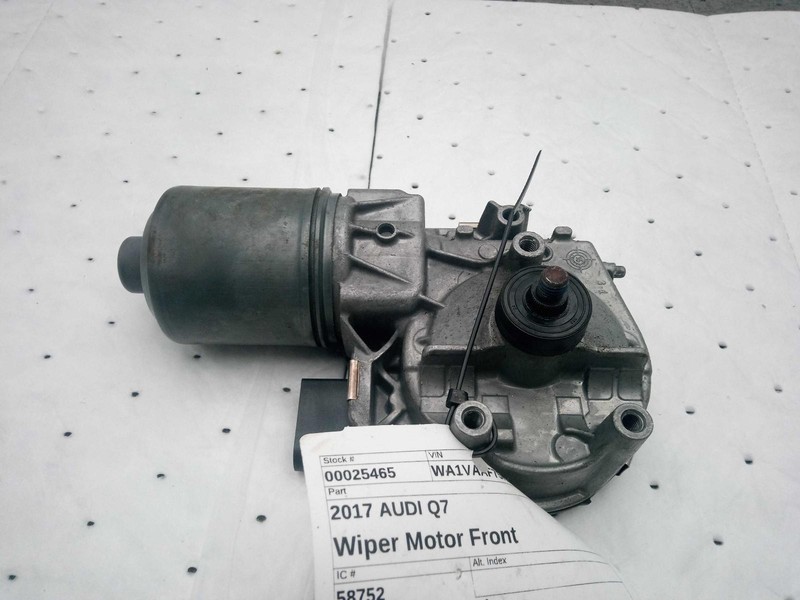 2017 Audi Q7 Windshield Wiper Motor OEM 4M1955023B Grey 100k Miles