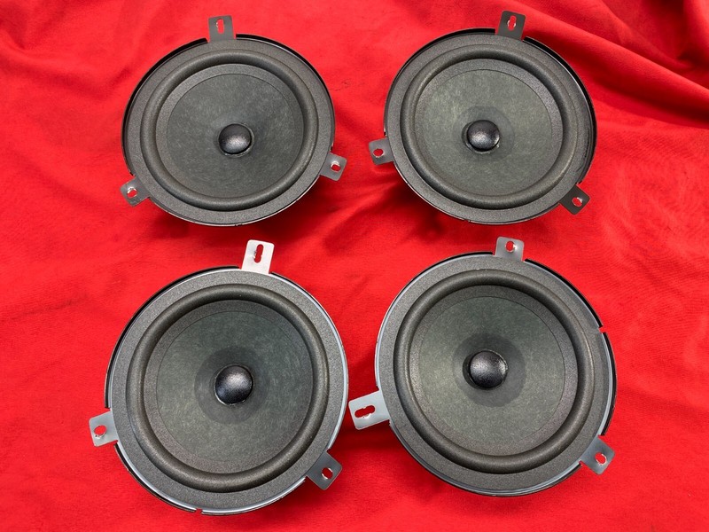 14-21 Maserati Quattro Ghibli Front & Rear Door Mid-Woofer Loud Speaker Set OEM✅
