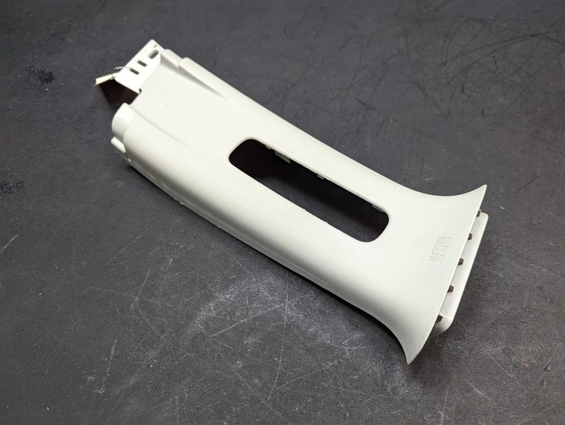 Right Passenger Upper B Pillar Trim Panel 7211A-264ZZ 2017 Mitsubishi Mirage