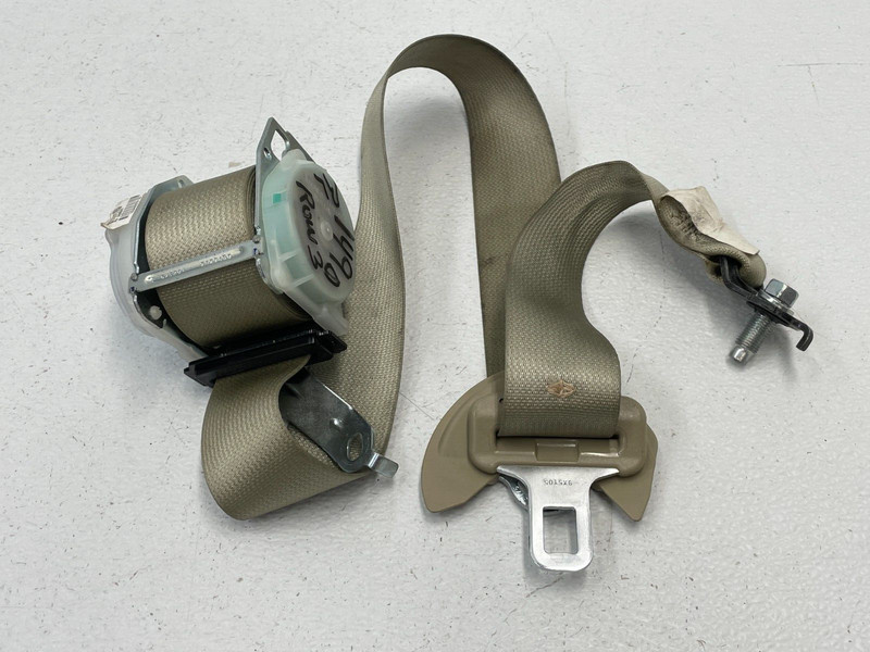 14 15 16 Acura MDX Rear Left Third 3rd Row Seatbelt Retractor Beige 1490 OEM