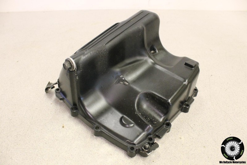 2012 Triumph Street Triple R ENGINE MOTOR BOTTOM OIL PAN COVER 12