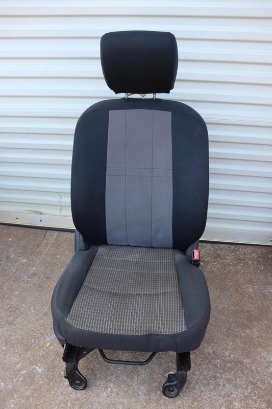 2012 DODGE RAM 1500 FRONT RIGHT PASSENGER SIDE SEAT CLOTH GRAY OEM