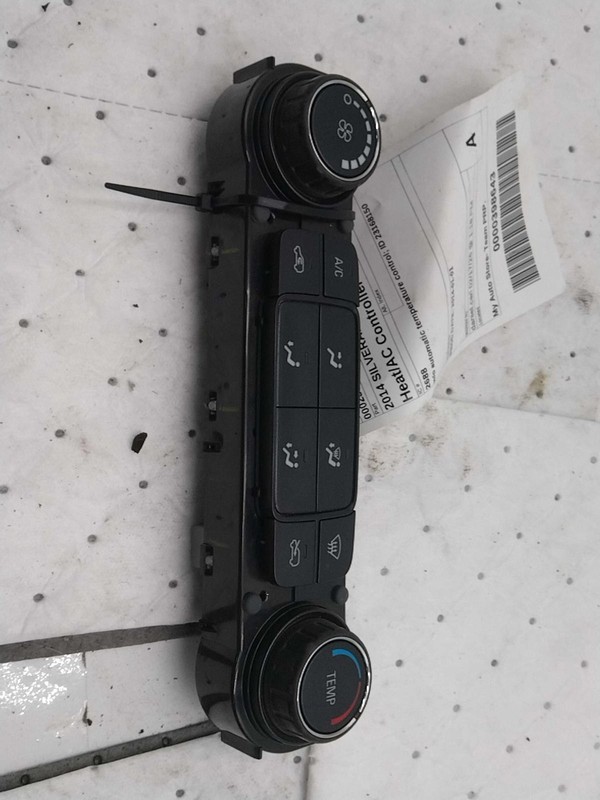 Used A/C Selector Switch fits: 2014 Chevrolet Silverado 1500 pickup w/o automati