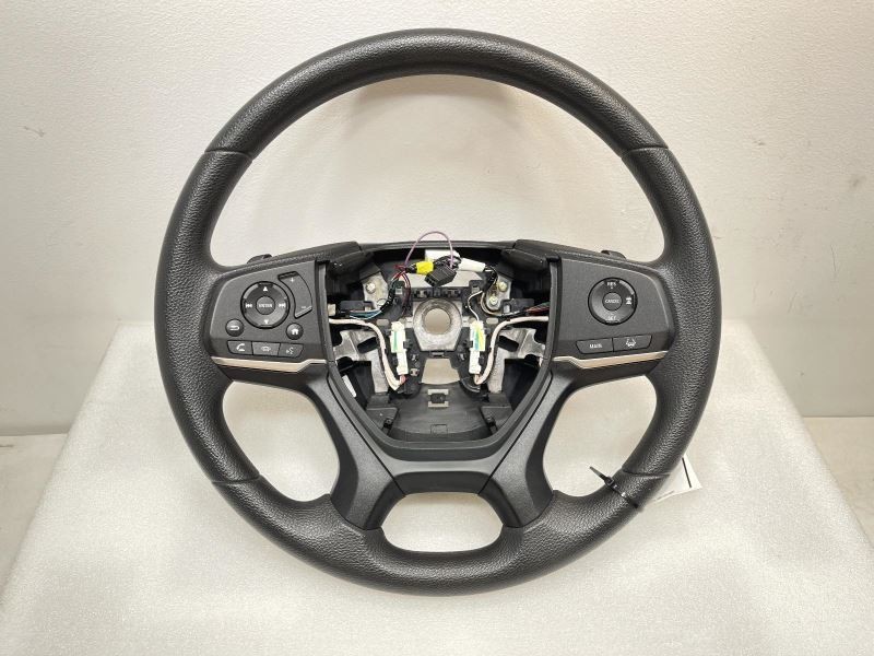 STEERING WHEEL BLACK 12K FITS 2018 HONDA ODYSSEY 33189