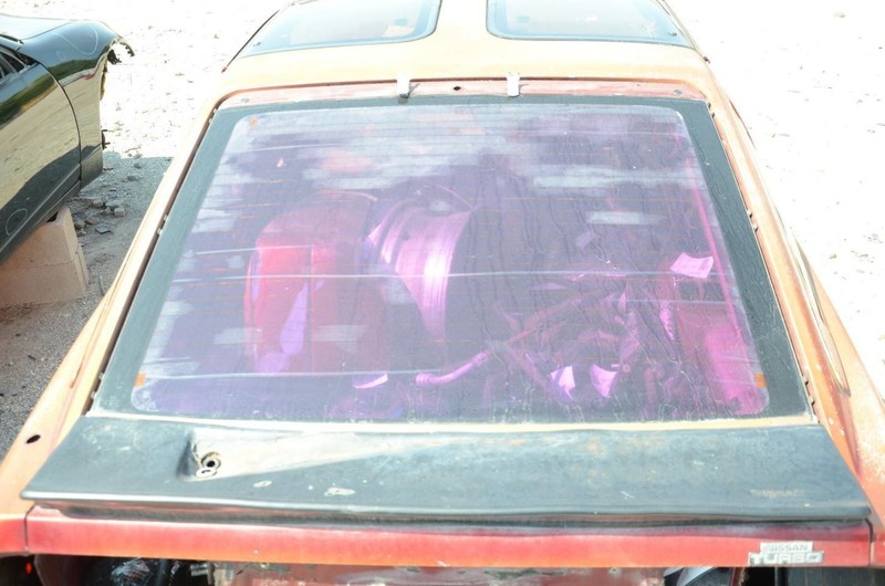 84-89 Nissan 300ZX Z31 2+0 Turbo Back Glass ONLY
