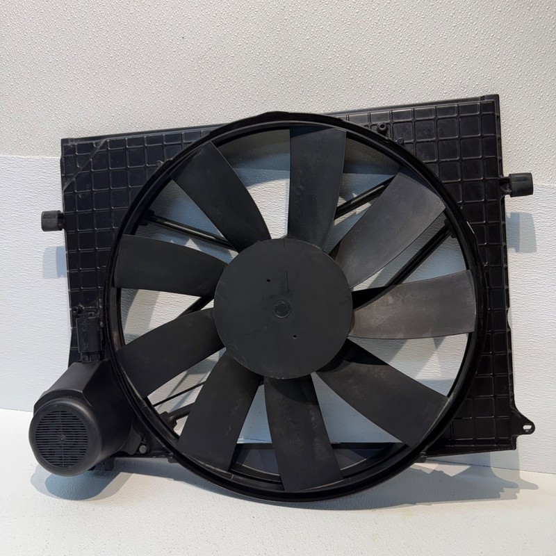 00-01 MERCEDES W220 S430 RADIATOR COOLING FAN ENGINE MOTOR FAN 2205000093 OEM