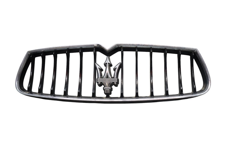 14-17 Maserati Ghibli Front Center Bumper Radiator Grille Grill W/ Emblem Oem
