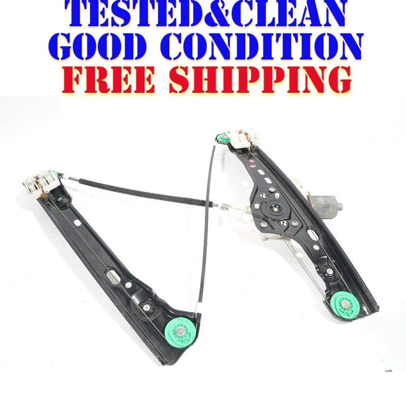 2006-2011 BMW 325I 328IFRONT RIGHT PASS DOOR WINDOW REGULATOR W/MOTOR OEM