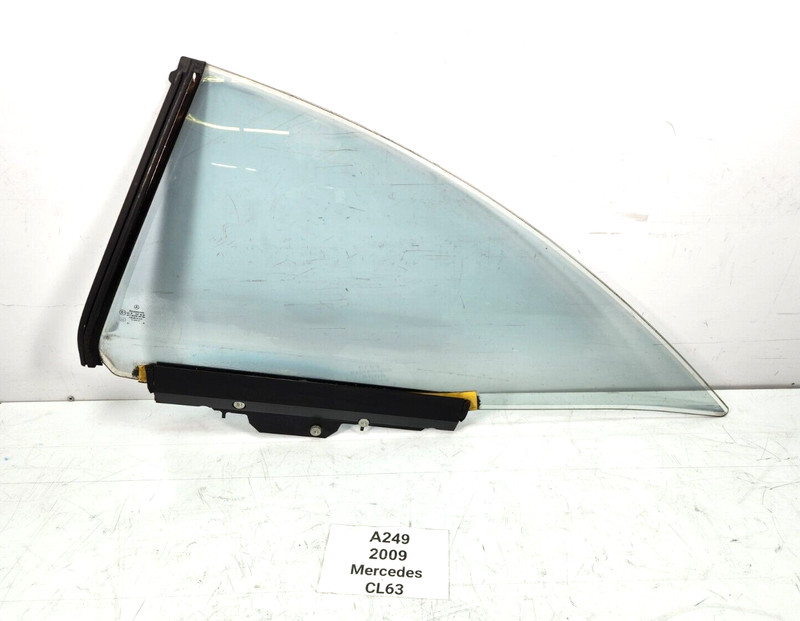 ✅ 07-14 OEM Mercedes C216 CL63 CL65 Rear Left Driver Side Quarter Window Glass