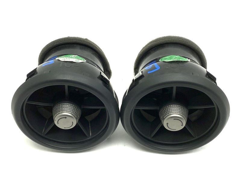 Outer Dash AC Air Vent Outlet x2 Black Fits 2012-2013 Chevrolet Sonic 82969