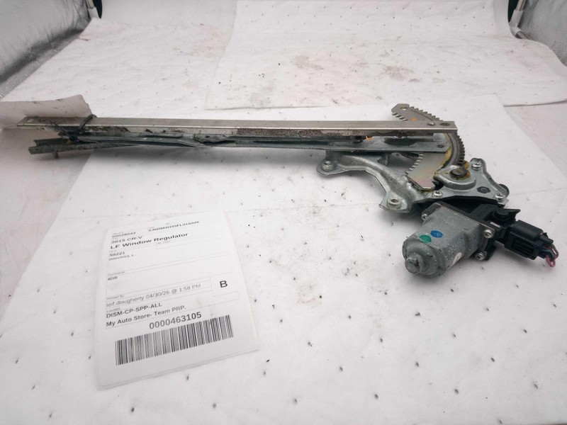 Used Front Left Door Window Regulator Front fits: 2015 Honda Cr-v electric Front