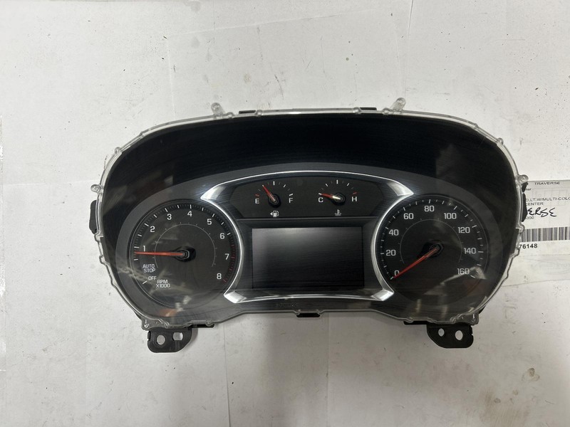 2018 TRAVERSE Speedometer MPH multi-color graphic display 17k miles OEM 18