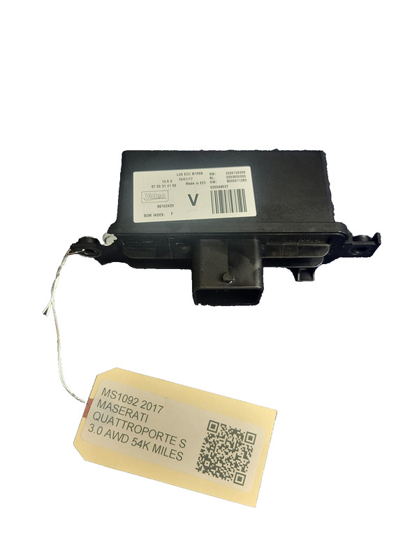Used Oem Maserati Headlight Headlamp Control Module for 2014-2017 Quattroporte
