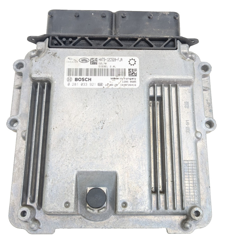 2017 JAGUAR XF 2.0L DIESEL RWD ENGINE CONTROL MODULE UNIT ECM OEM HX7312C520FJA