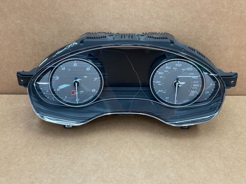 12 13 14 15 Audi S7 Speedometer Instrument Gauge Cluster Unit 1605 OEM