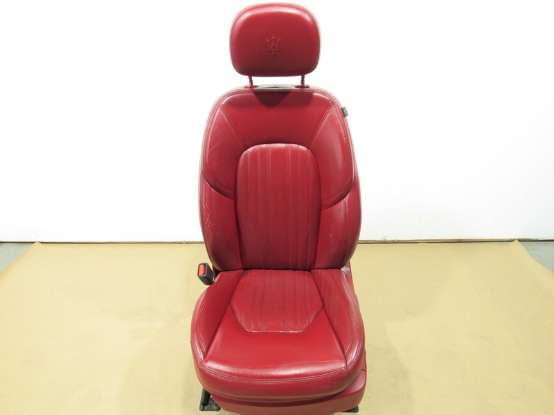 Maserati Levante Q4 2017 Front Left Driver Seat RED Assembly 16-24 ;Y2
