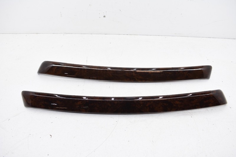 2007 BMW E92 328xi Rear Left Right Side Door Panel Wood Trim Cover Set OEM KW74