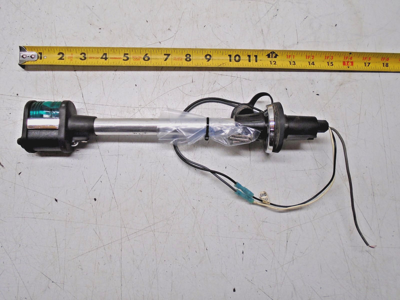 CA1 Perko 1211DP2CHR Removable Bi-Color Pole/Utility Light w/ Plug In Base