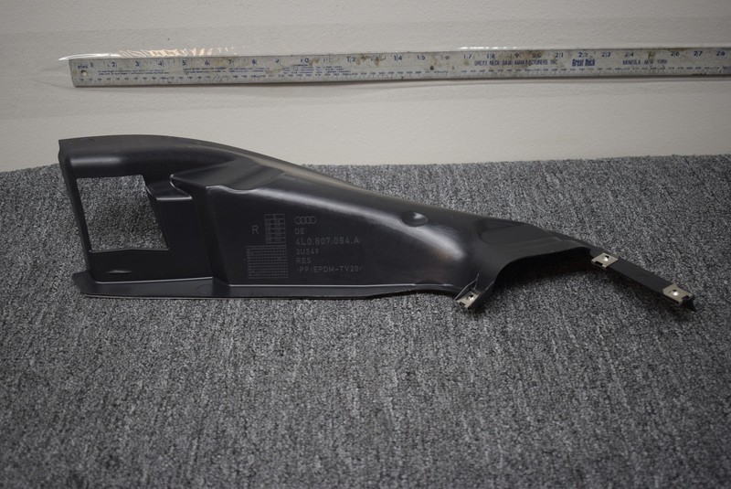 2016 AUDI Q7 FRONT RIGHT ADAPTER AIR GUIDE FACTORY OEM