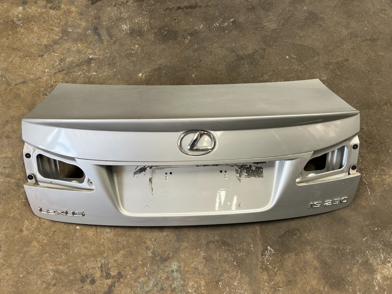 06-09 Lexus IS250 IS350 TRUNK LID Silver 1G1 OEM
