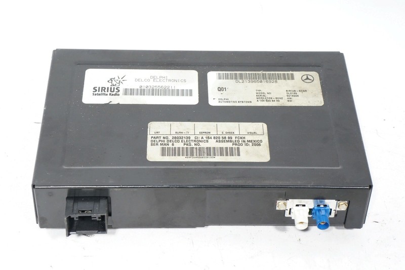06 07 08 09 MERCEDES ML350 SATELLITE RADIO CONTROL MODULE OEM