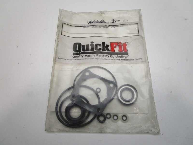 QUICKSILVER QUICKFIT EVINRUDE JOHNSON GEAR HOUSING SEAL KIT P/N 802439