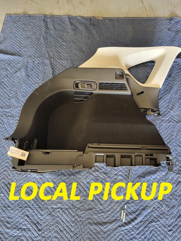 Used Oem Mazda Left Driver Rear Quarter Lower & Upper Trim Panel 2020-2025 CX-5