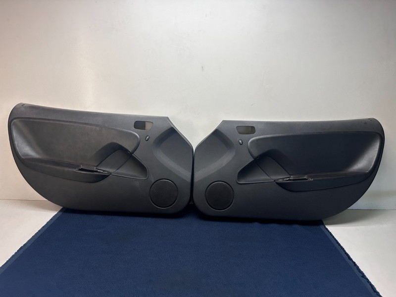 07–08 Saturn Sky Interior Door Panel Trim Set Left & Right Black OEM 69K Miles