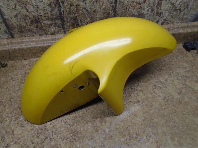 2004 Kawasaki Ninja EX250 EX 250 F EX250F Front Yellow Fender Wheel Well Cover