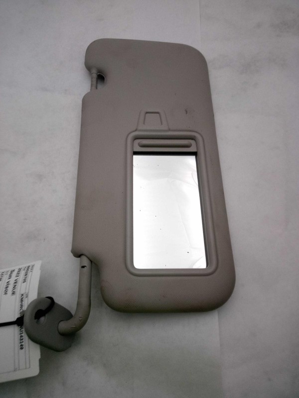 2022 Hyundai Venue Blue Sun Visor Left Side OEM Used 701959 85K Miles