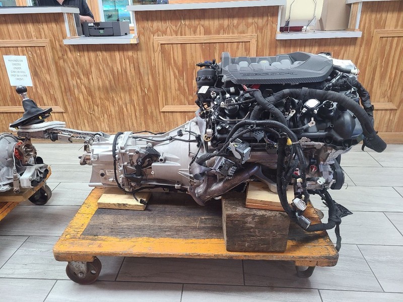 2024 FORD MUSTANG GT 5.0L GEN 4 ENGINE SWAP MT82 6-SPEED TRANSMISSION 3K580672