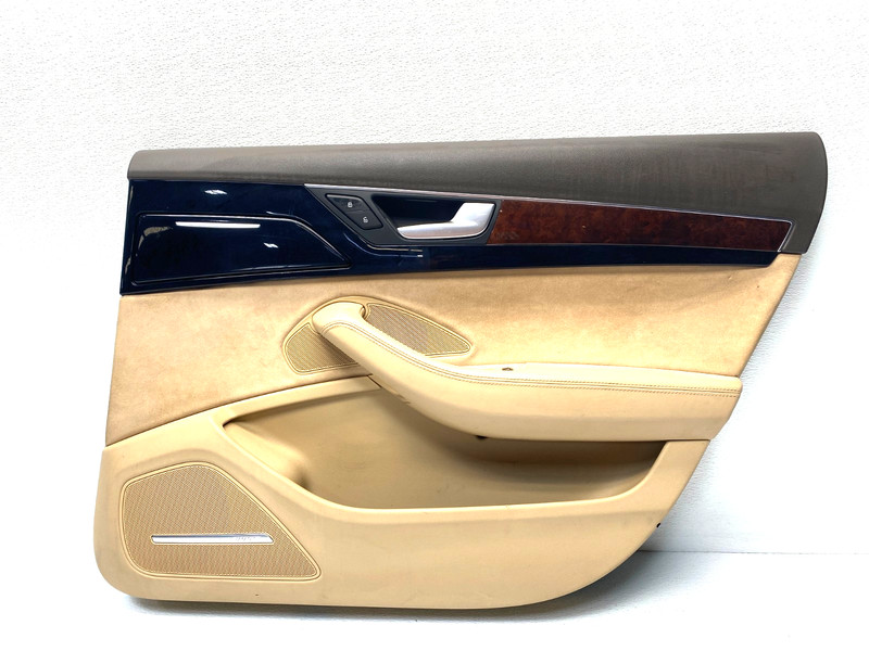 11-14 AUDI A8 L QUATTRO REAR RIGHT SIDE INTERIOR DOOR PANEL OEM #A0.42