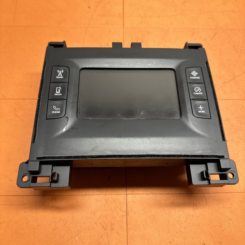 68292890AD | 2017 Challenger Charger OEM AM FM Radio Media Receiver Screen