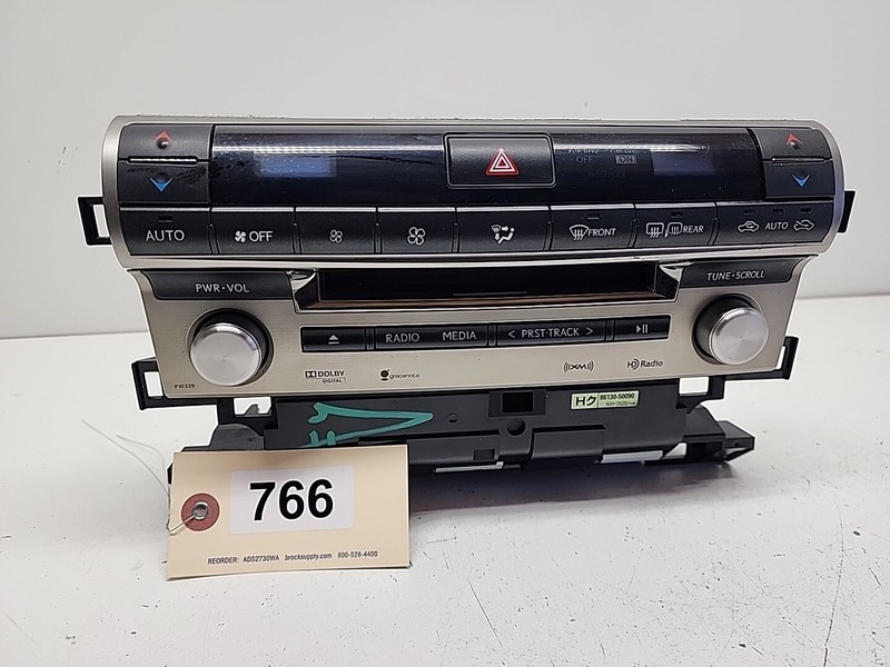 8613050089 | 2013 2014 LEXUS OEM AUDIO RECEIVER HEAD UNIT CLIMATE CONTROL CD Hd
