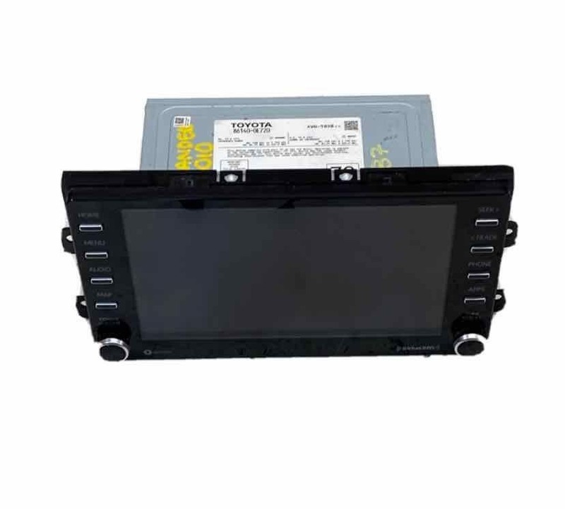 Toyota Highlander radio am fm 20 22 radio display & receiver assy OEM 861400E720