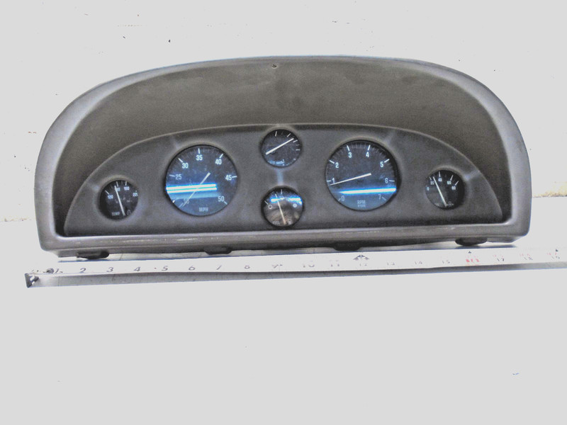 O1 OMC Gauge Cluster MPH Fuel Temp Oil Trim RPM