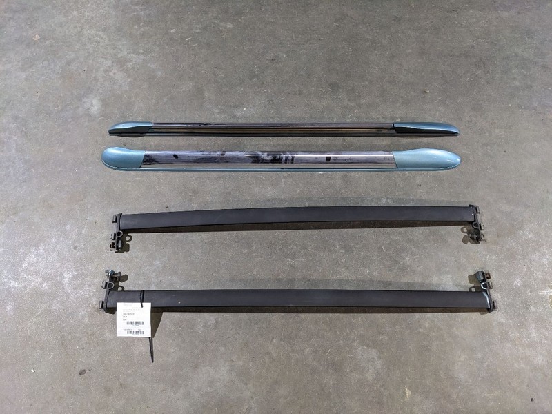 07-14 GM SUV SWB Chrome Overhead Roof Luggage Rack Rails Cross Rai 1176088