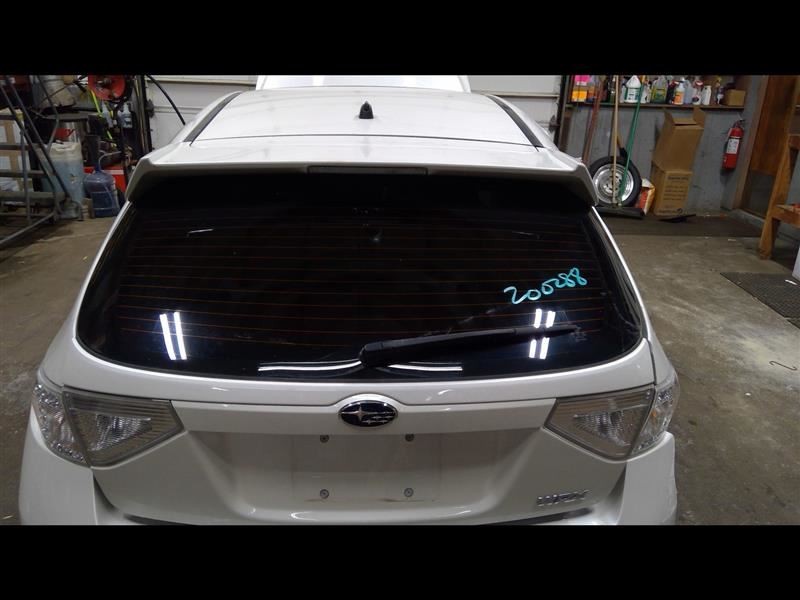Tailgate Turbo Station Wagon White Paint Code 37J Fits 08-14 IMPREZA 720229
