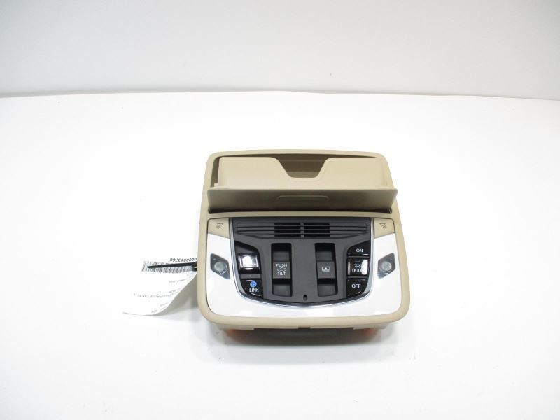 19-20 ACURA MDX ROOF CONSOLE W/SUNROOF TAN TC:-L -L 34K FWD -BASE- 40166