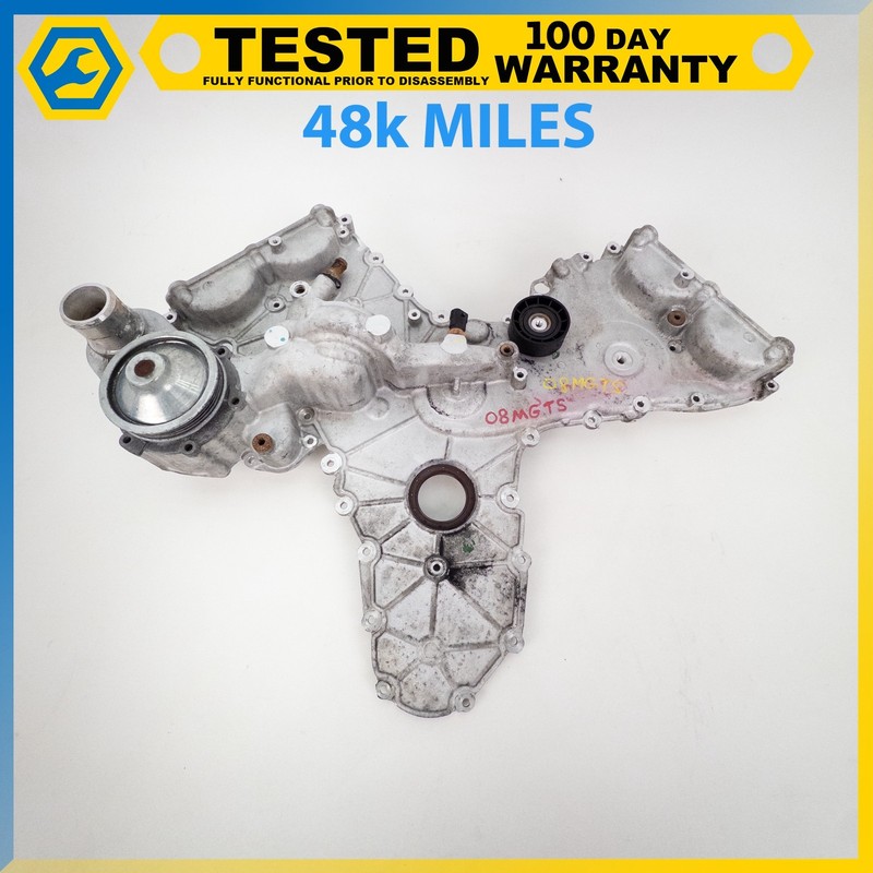 04-17 MASERATI GRANTURISMO 4.2L V8 ENGINE MOTOR TIMING COVER ASSEMBLY OEM