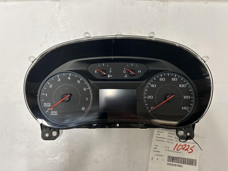 2018 CHEVROLET MALIBU Speedometer 84451585 37k miles OEM 17 18