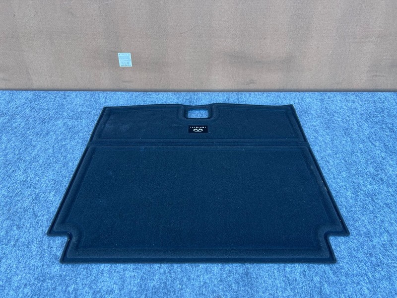 INFINITI QX50 2019-2023 OEM CARGO TRUNK MAT CARPET ASSEMBLY (BLACK). 30K