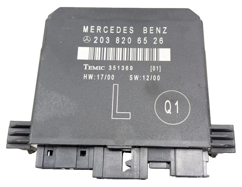 01-07 Mercedes W203 C32 C230 C320 Door Control Module Rear Left 2038202185 OEM