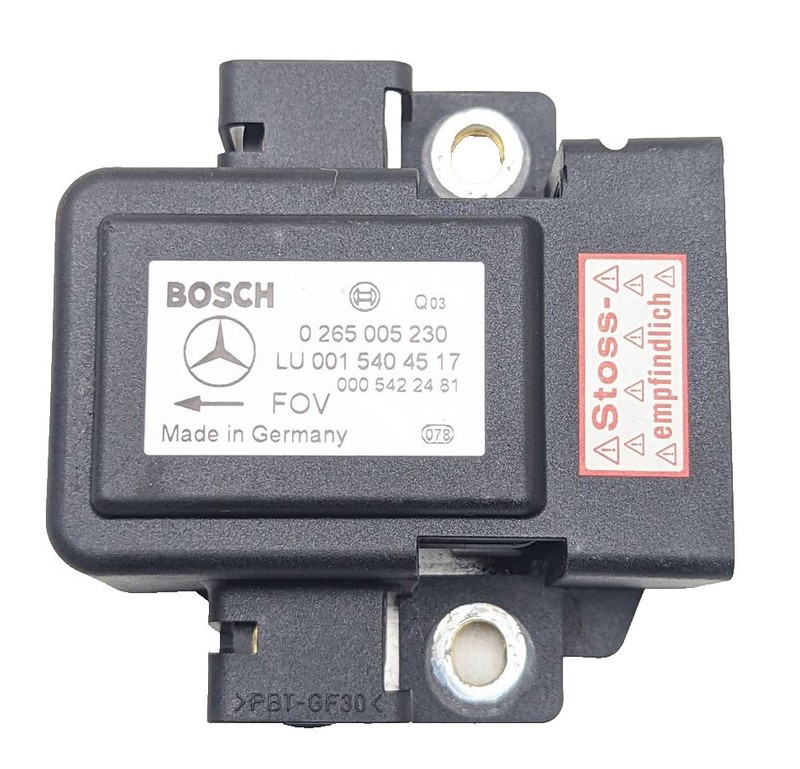 98-03 Mercedes W208 CLK430 E320 E55 Yaw Acceleration Rate Sensor 0015404517 OEM