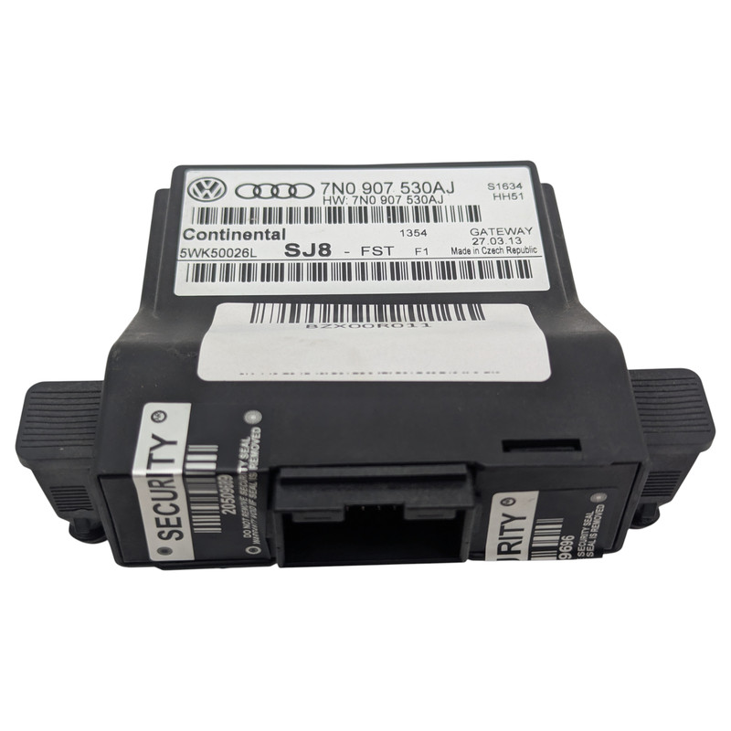 2010-2012 Volkswagen Golf MK6 1.6 Diesel Gateway Control Module 7N0907530AJ OEM