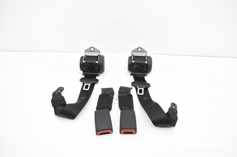 2008 BMW E92 328xi REAR LEFT RIGHT SEAT BELT & BUCKLE SET OEM KW68
