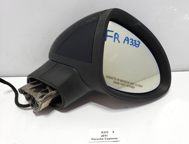 ✅ 11-14 OEM Porsche Cayenne 958 Right Passenger Exterior Door View Mirror Black*
